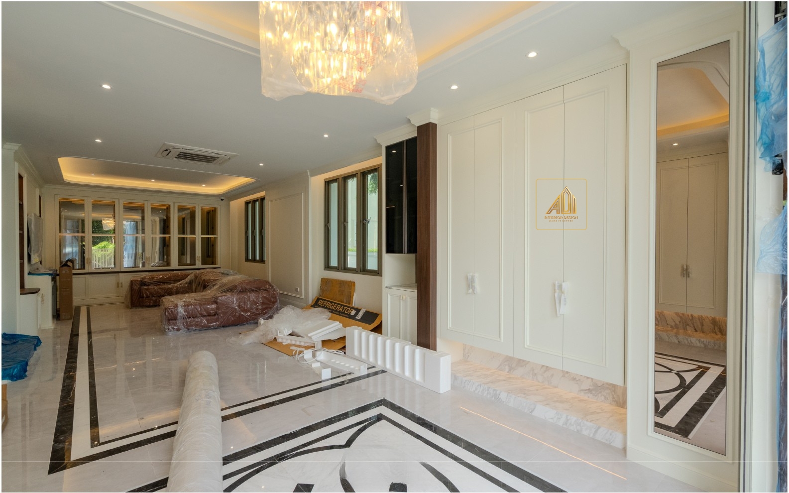 trước ngày bàn giao villa Bắc Ninh - ADI Design Việt Nam